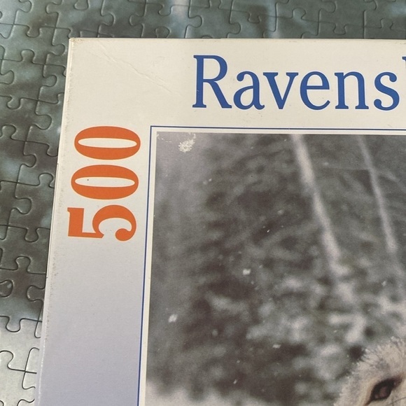 Ravensburger 500 piece puzzle Sawtooth Wolves 1997 - Picture 2 of 7